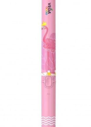 Ультразвуковая зубная щетка vega vk-500 pink для детей гарантия 1 год