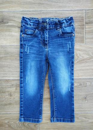 Джинсики для малышки, р.92