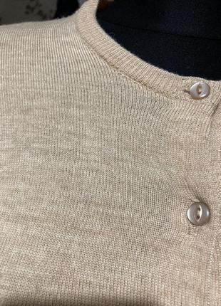 Mac elton кардиган, светр, свитер, кофта шерсть, вовна 100% англія3 фото