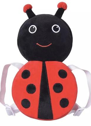 Дитяча подушка для захисту голови малюка сонечко 28 на 16 см червоно-чорний