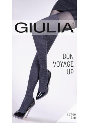 Качественные колготки с имитацией высоких ботфортов giulia bon voyage up 200 den