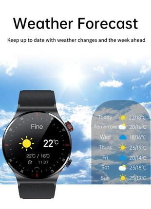 Чоловічий сенсорний розумний смарт годинник smart watch day49-fg з тонометром, пульсометром. фітнес браслет трекер6 фото