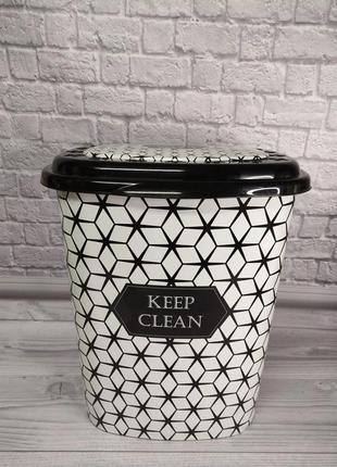 Корзина для белья elif 53л keep clean(5456)