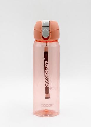 Пляшка breeze 550 мл, питна пляшка для спорту, пляшка для води сіра/оранжева/блакитна4 фото