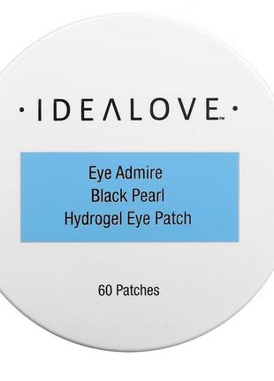 Гидрогелевые патчи для глаз с черным жемчугом eye admire от idealove, 60 шт.