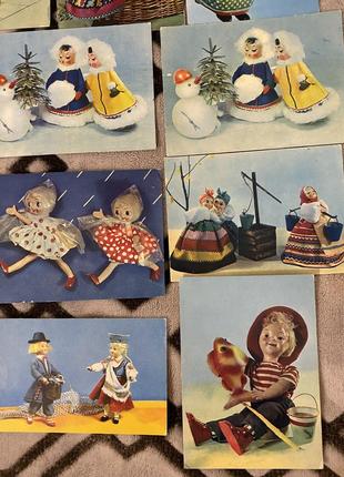 Коллекция открыток аскинази куклы 1968.5 фото