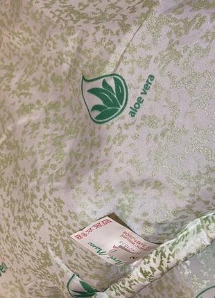 Гипоаллергенное одеяло алое вера 200 /220 см евро размер10 фото