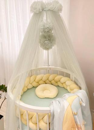 Комплект постельного детского белья для кроватки № 8 sweet dream львёнок топ