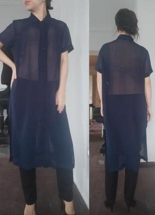 Прозрачная блуза -туника xandres из вискозы , 383 фото