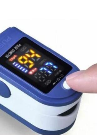 Портативний пульсометр оксиметром на палець pulse oximeter lk87