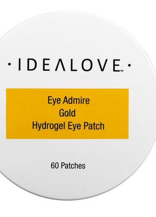 Гидрогелевые патчи для глаз с золотом eye admire от idealove, 60 шт.2 фото