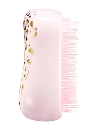 Компактний гребінець для волосся tangle teezer compact styler gold leaf (5060630043704)2 фото