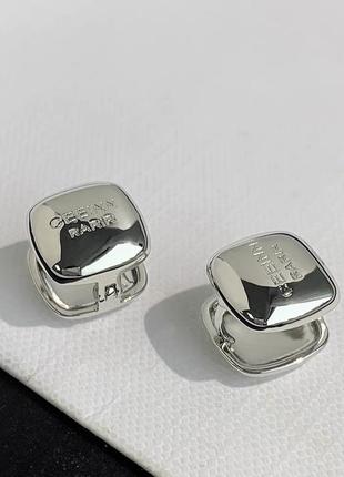 Серьги в стиле celine 4