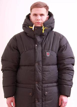 Пуховик fjällräven mens expedition down lite jacket black