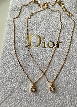 Ланцюжок з підвіскою з кристалом