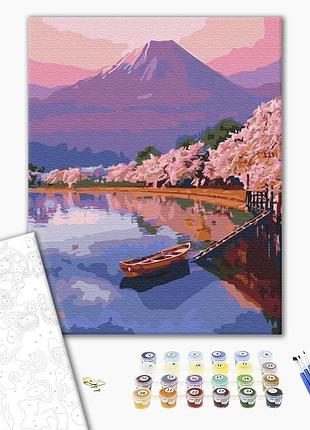 Картина за номерами "ранкове узбережжя" bs32542 40×50 см