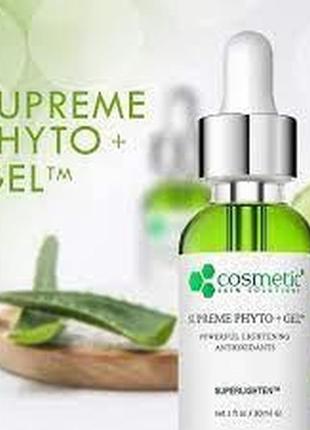 Фито-ботанический гель от пигментных пятен cosmetics skin solutions supreme phyto + gel 30 ml.2 фото