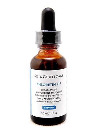 Skinceuticals phloretin cf gel антиоксидантная гель-сыворотка для всех типов кожи 30 мл