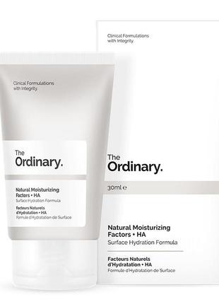 The ordinary natural moisturizing factors + ha зволожуючий крем з гіалуроновою кислотою (30 ml)