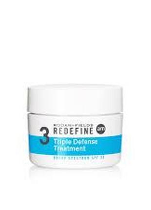 Денний зволожуючий крем rodan + fields redefine 3 triple defense treatment cream spf 30