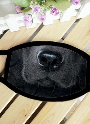Маска захисна на обличчя собака dog 12*17 см (ms042s)
