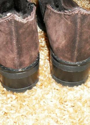 Черевики, туфлі замшеві зимові5 фото