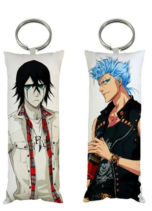 Брелок мини-дакимакура аниме блич двухсторонний 4*10 см (br0119)