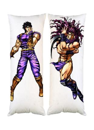 Дакімакура подушка аніме джоджо jojo двостороння 40х100 см (dk0143)