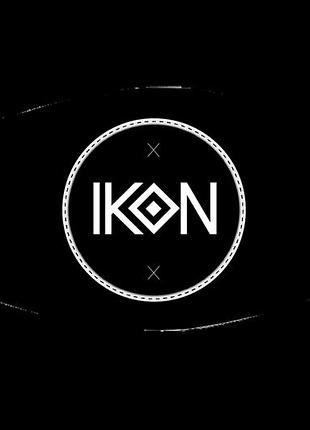 Маска защитная на лицо к-поп ikon 12х17 см (ms321)