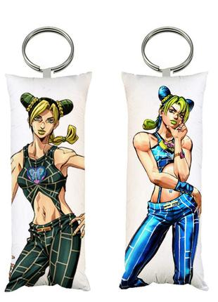 Брелок мини-дакимакура аниме jojo's bizarre adventure 4*10 см (br0344)