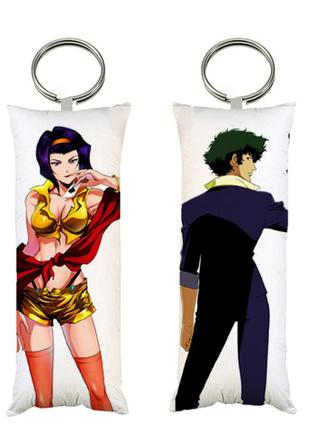 Брелок мини-дакимакура аниме фэй валентайн ковбой бибоп 4*10 см (br0352)