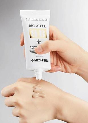 Medi-peel bb cream bio-cell 5 growth factors вв-крем для обличчя2 фото