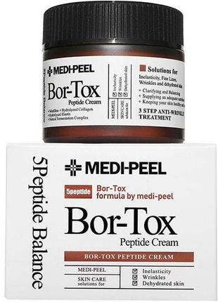 Тестер лифтинг крем medi peel с пептидным комплексом bor tox - peptide cream4 фото