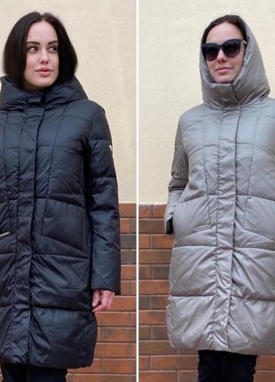 Женские пуховики зимние куртки фабричный китай! цвета размеры в наличии 48-582 фото