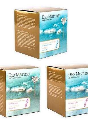 Подарочный набор кремов 3в1 bio marine1 фото