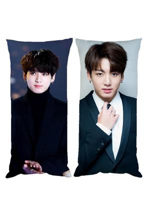 Подушка чон чонгук bts двухстороння 30*50 см (pp0226)