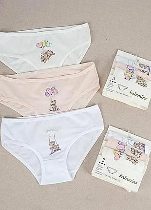 Трусики для девочек 5-6 лет тм katamino