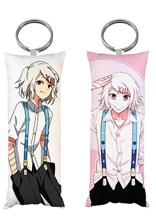 Брелок міні-дакімакура джузо сузуя аніме токійський гуль 4 * 10 см (br0325)