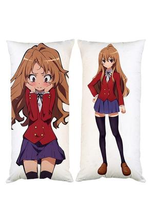 Подушка аніме торадора двостороння 30*50 см (pp0365)