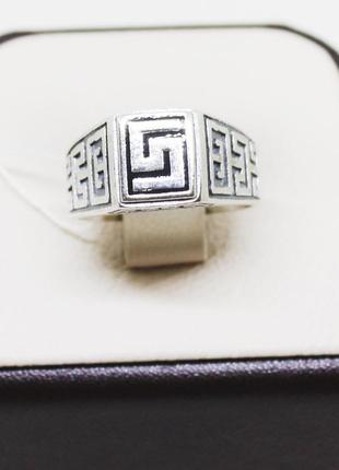 Кольцо серебряное с ювелирной эмалью 20 6,01 г