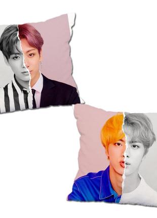 Подушка kpop bts двухсторонняя 40*40 см (p0759 )