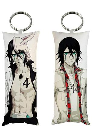 Брелок мини-дакимакура аниме блич двухсторонний 4*10 см (br0120)