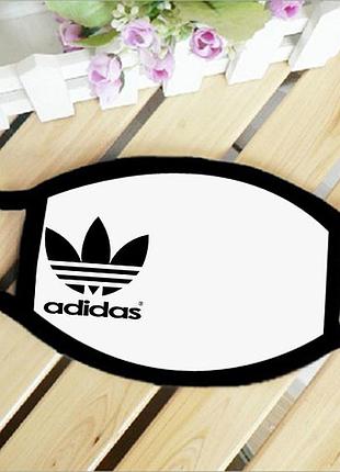 Маска защитная на лицо лого адидас adidas 12х17 см (ms192)