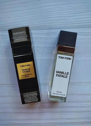 Парфюм унисекс tom ford vanille fatale (том форд ваниле фатале) 40 мл.