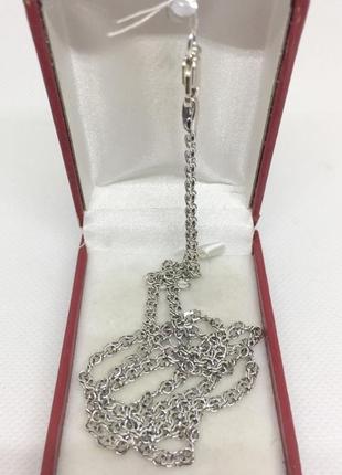 Новий срібний ланцюжок козацький бісмарк 50 55 60 см чорницю срібло 925 проби