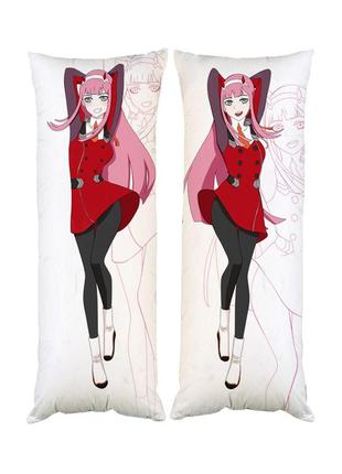 Дакімакура подушка зеро ту аніме милий у франксі двостороння 40х100 см (dk0081)