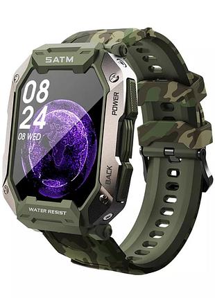 Мужские умные смарт часы smart watch coodi sm044-tg / фитнес браслет трекер