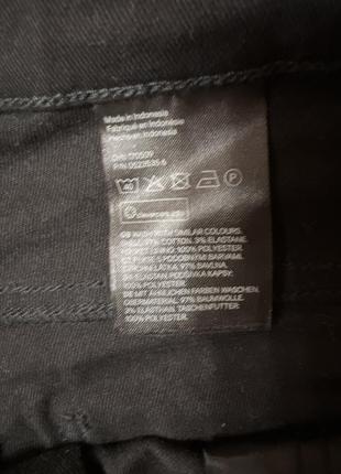 Сірі чорні джинсові котонові шорти з підворотом4 фото