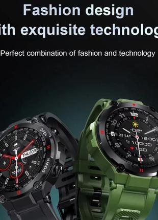 Мужские смарт-часы smart watch pm78-g / фитнес браслет трекер / розумний годинник3 фото