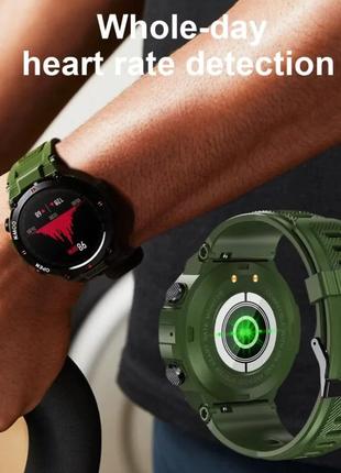 Мужские смарт-часы smart watch pm78-g / фитнес браслет трекер / розумний годинник4 фото